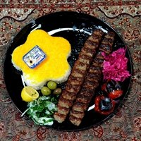چلوکباب کوبیده (کارت سفید)